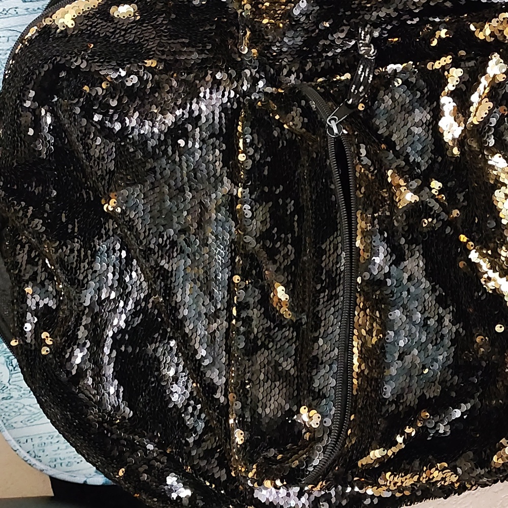 Sequin backpack